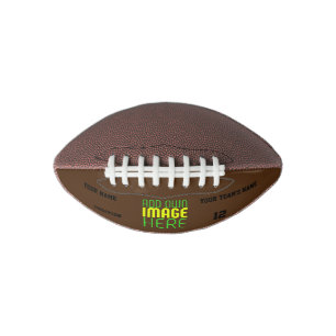 MODERN EDITABLE SIMPLE BROWN IMAGE TEXT TEMPLATE FOOTBALL