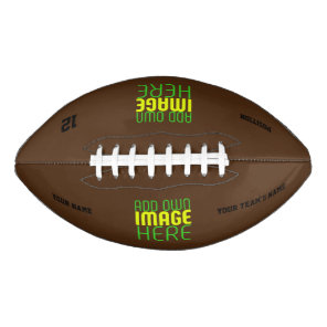 MODERN EDITABLE SIMPLE BROWN IMAGE TEXT TEMPLATE FOOTBALL
