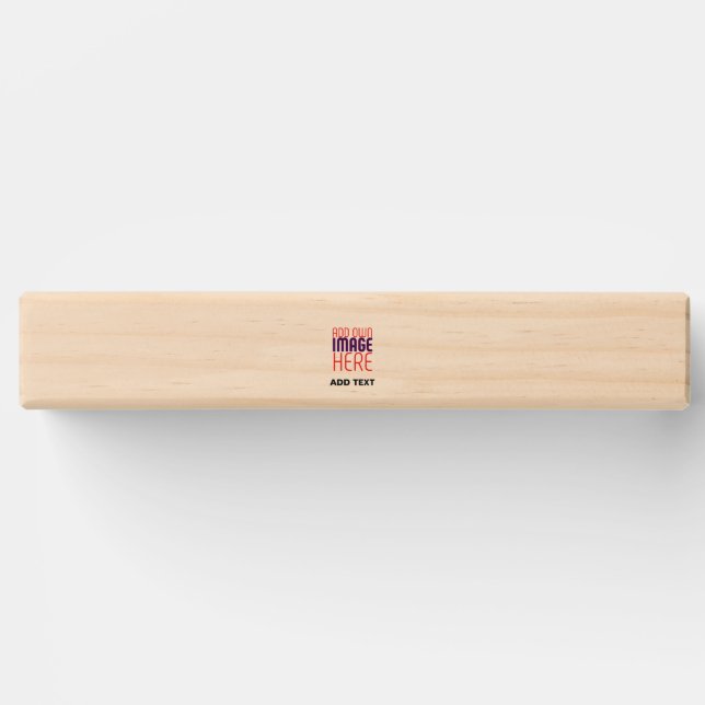 MODERN EDITABLE SIMPLE BROWN IMAGE TEXT TEMPLATE TOPPLE TOWER (Front)