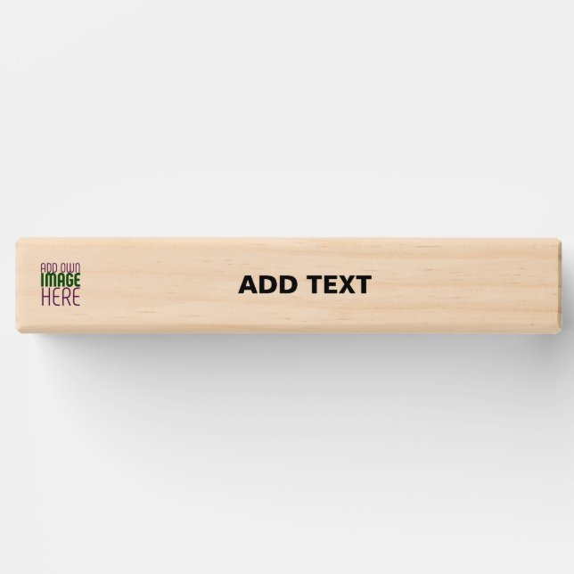 MODERN EDITABLE SIMPLE BROWN IMAGE TEXT TEMPLATE TOPPLE TOWER (Front)