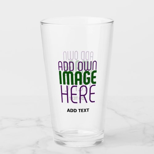 MODERN EDITABLE SIMPLE CLEAR IMAGE TEXT TEMPLATE GLASS
