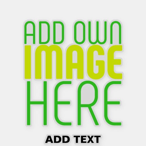 MODERN EDITABLE SIMPLE CLEAR IMAGE TEXT TEMPLATE STICKER