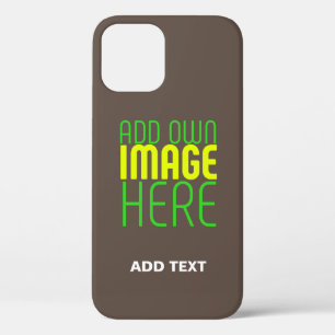 MODERN EDITABLE SIMPLE COFFEE IMAGE TEXT TEMPLATE iPhone 12 CASE