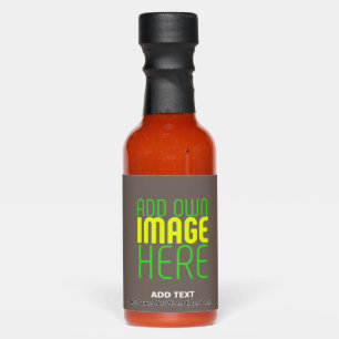 MODERN EDITABLE SIMPLE COFFEE IMAGE TEXT TEMPLATE HOT SAUCES