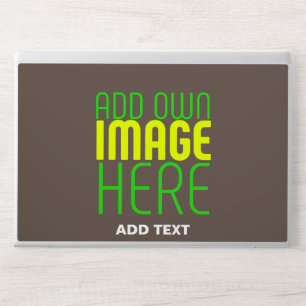 MODERN EDITABLE SIMPLE COFFEE IMAGE TEXT TEMPLATE HP LAPTOP SKIN