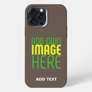 MODERN EDITABLE SIMPLE COFFEE IMAGE TEXT TEMPLATE iPhone 13 PRO MAX CASE