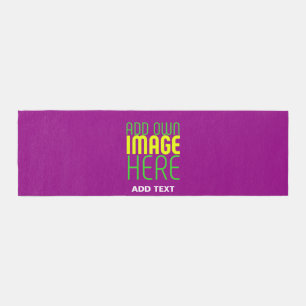MODERN EDITABLE SIMPLE PURPLE IMAGE TEXT TEMPLATE OUTDOOR RUG