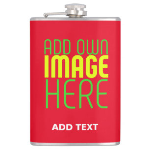 MODERN EDITABLE SIMPLE RED IMAGE TEXT TEMPLATE FLASK