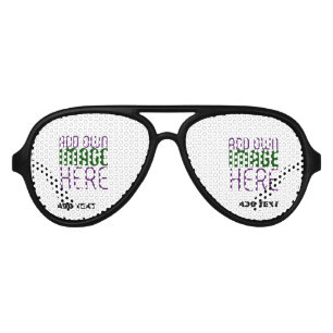 MODERN EDITABLE SIMPLE WHITE IMAGE TEXT TEMPLATE AVIATOR SUNGLASSES