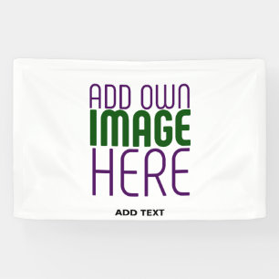 MODERN EDITABLE SIMPLE WHITE IMAGE TEXT TEMPLATE BANNER