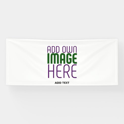 MODERN EDITABLE SIMPLE WHITE IMAGE TEXT TEMPLATE BANNER