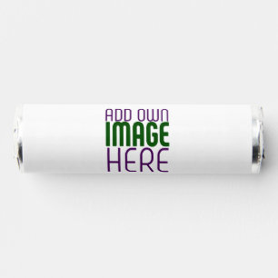 MODERN EDITABLE SIMPLE WHITE IMAGE TEXT TEMPLATE BREATH SAVERS® MINTS