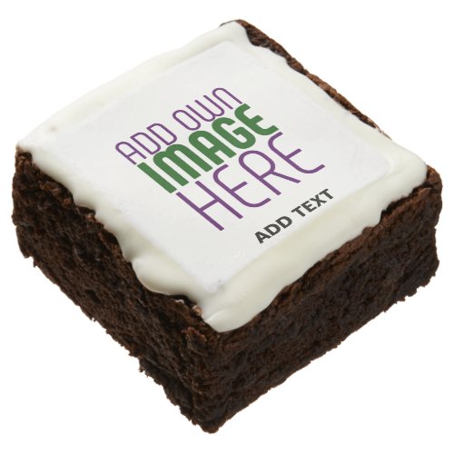MODERN EDITABLE SIMPLE WHITE IMAGE TEXT TEMPLATE BROWNIE