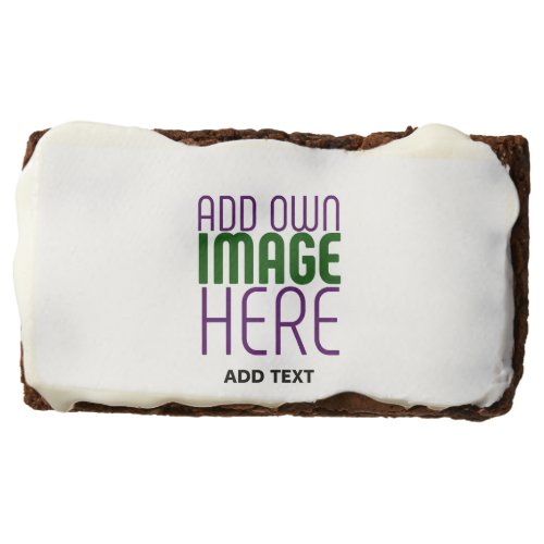 MODERN EDITABLE SIMPLE WHITE IMAGE TEXT TEMPLATE BROWNIE