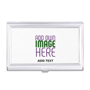 MODERN EDITABLE SIMPLE WHITE IMAGE TEXT TEMPLATE BUSINESS CARD CASE