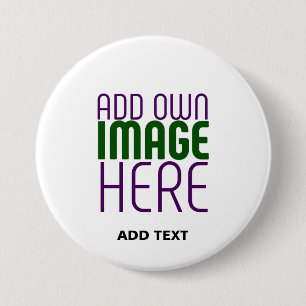 MODERN EDITABLE SIMPLE WHITE IMAGE TEXT TEMPLATE BUTTON