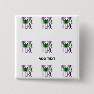 MODERN EDITABLE SIMPLE WHITE IMAGE TEXT TEMPLATE BUTTON