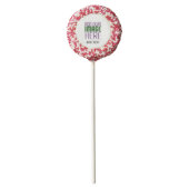 MODERN EDITABLE SIMPLE WHITE IMAGE TEXT TEMPLATE CHOCOLATE COVERED OREO POP (Front)