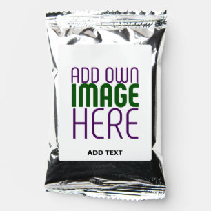 MODERN EDITABLE SIMPLE WHITE IMAGE TEXT TEMPLATE COFFEE DRINK MIX