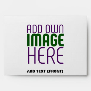 MODERN EDITABLE SIMPLE WHITE IMAGE TEXT TEMPLATE ENVELOPE