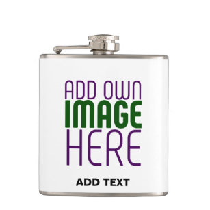 MODERN EDITABLE SIMPLE WHITE IMAGE TEXT TEMPLATE FLASK