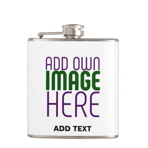 MODERN EDITABLE SIMPLE WHITE IMAGE TEXT TEMPLATE FLASK