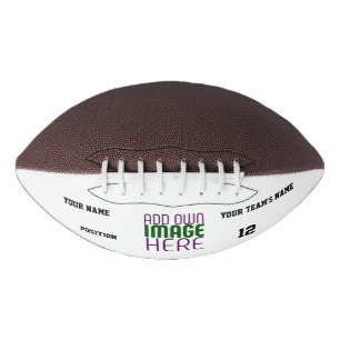 MODERN EDITABLE SIMPLE WHITE IMAGE TEXT TEMPLATE FOOTBALL