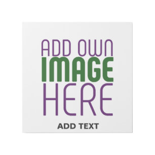MODERN EDITABLE SIMPLE WHITE IMAGE TEXT TEMPLATE GALLERY WRAP