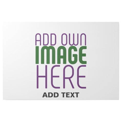MODERN EDITABLE SIMPLE WHITE IMAGE TEXT TEMPLATE GALLERY WRAP