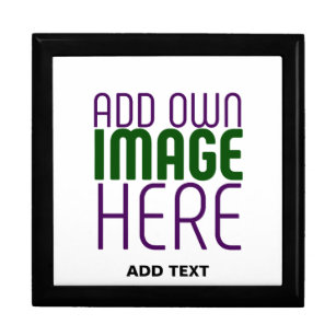MODERN EDITABLE SIMPLE WHITE IMAGE TEXT TEMPLATE GIFT BOX