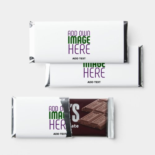 MODERN EDITABLE SIMPLE WHITE IMAGE TEXT TEMPLATE HERSHEY BAR FAVORS