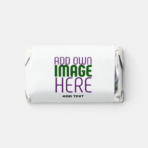MODERN EDITABLE SIMPLE WHITE IMAGE TEXT TEMPLATE HERSHEY'S MINIATURES