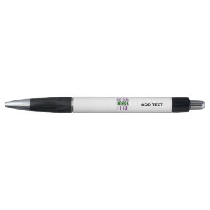 MODERN EDITABLE SIMPLE WHITE IMAGE TEXT TEMPLATE PEN