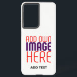 MODERN EDITABLE SIMPLE WHITE IMAGE TEXT TEMPLATE SAMSUNG GALAXY S21  CASE<br><div class="desc">THIS IS A DESIGN FITTING FOR CUSTOMERS.YOU CAN CHANGE, RESIZE OR ADD LOGO, PHOTO, TEXT AND COLOURS THE WAY YOU WANT.THANK YOU.</div>