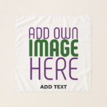 MODERN EDITABLE SIMPLE WHITE IMAGE TEXT TEMPLATE SCARF<br><div class="desc">THIS IS A DESIGN FITTING FOR CUSTOMERS.YOU CAN CHANGE, RESIZE OR ADD LOGO, PHOTO, TEXT AND COLOURS THE WAY YOU WANT.THANK YOU.</div>