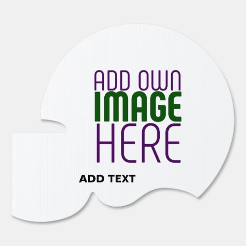  MODERN EDITABLE SIMPLE WHITE IMAGE TEXT TEMPLATE SIGN