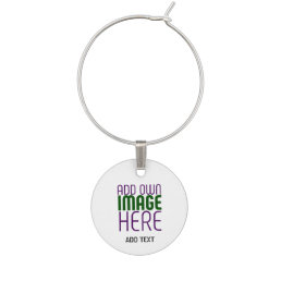 MODERN EDITABLE SIMPLE WHITE IMAGE TEXT TEMPLATE WINE CHARM