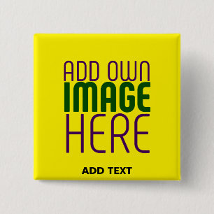 MODERN EDITABLE SIMPLE YELLOW IMAGE TEXT TEMPLATE BUTTON