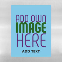 MODERN EDITABLE SWAG SKY BLUE IMAGE TEXT TEMPLATE