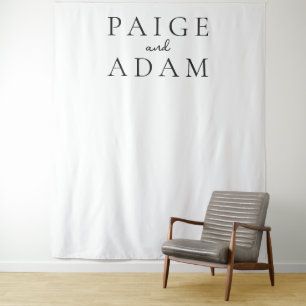 Modern Editorial Wedding Backdrop