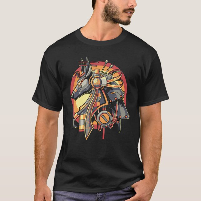 Modern Egypt Anubis T-Shirt (Front)