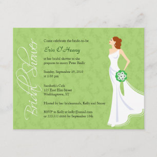 Modern Elegance Bridal Shower Invitation