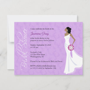 Modern Elegance Bridal Shower Invitation