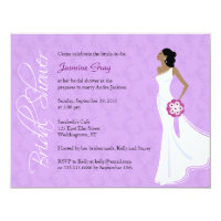 Modern Elegance Bridal Shower Invitation