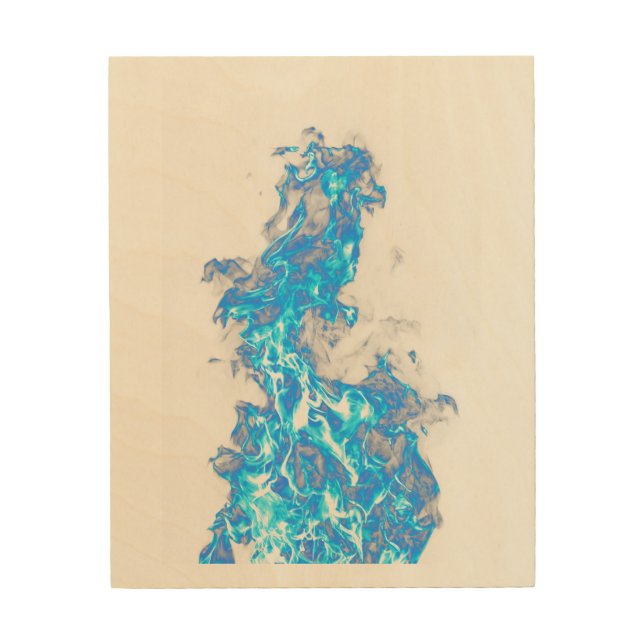Modern Elegance: Wood Wall Art Impressions (Front)