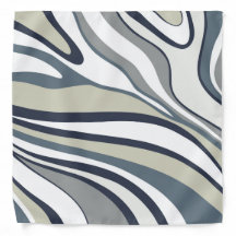 Modern elegant abstract wavy lines