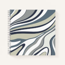Modern elegant abstract wavy lines