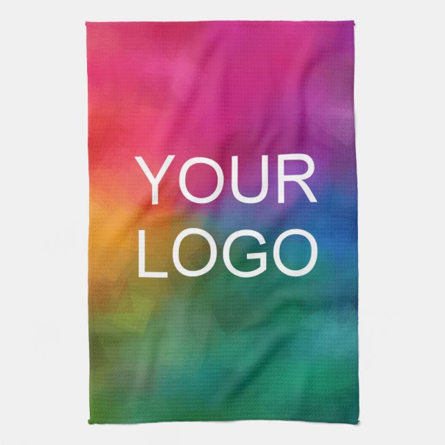 Modern Elegant Best Business Company Logo Template Kitchen Towel (Vertical)