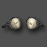 Modern Elegant Best Man Groomsman Monogram Gold Cufflinks<br><div class="desc">Modern Elegant Best Man Groomsman Monogram Gold. Please DM if you need help to modify before you make a purchase. Thank you for your support!</div>