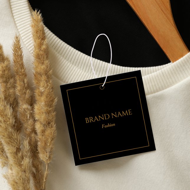 Modern Elegant Black and Gold  Price Tag (Creator Uploaded)